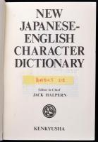 New Japanese-English Characte dictionary. Ed.: Jack Halpern. Tokyo, 1990, Kenkyusha. Japán és angol ...