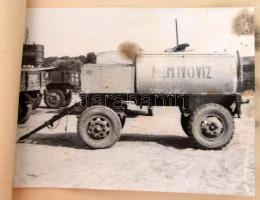 1970 Autóközlekedési Tudományos Kutató Intézet (Atuki) gépelt kézirata átalakított pótkocsik vizsgál...