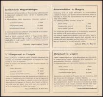 Szálláshelyek Magyarországon. Bp.,1968.,Globus-ny., 51+1 p. Kiadói papírkötés