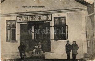 Demecser,  Gyógyszertár (fl)