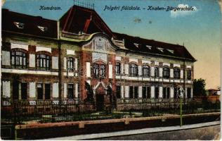 1916 Komárom, Komárno; Polgári fiúiskola / boys' school (EB)