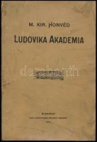 M. kir. Ludovika Akademia. Bp., 1900. Pesti könyvnyomda 61p. Kiadói papírborítóban, sok képpel. Egy lap sérült, borító kissé gyűrött. Ritka.