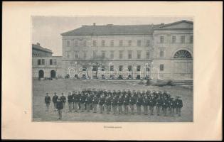 M. kir. Ludovika Akademia. Bp., 1900. Pesti könyvnyomda 61p. Kiadói papírborítóban, sok képpel. Egy ...