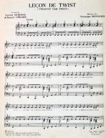 6 db Twist és Sinatra kotta