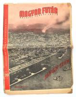 1942 Magyar Futár, Rajniss Ferenc lapja, II. évfolyam 8. szám, Japán szám, hajtott, kissé megviselt állapotban