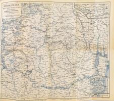 Karl Baedekker: Österreich-Ungarn mit 18 Karten und 21 Plänen. Leipzig, 1884., Baedekker, X+399 p. B...