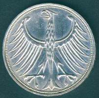 NSZK 1967J 5M Ag T:3 kis ph