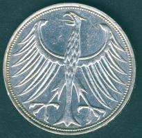 NSZK 1968J 5M Ag T:2-/3 apró ph