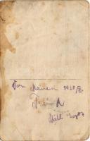 1920 Darutollas levente / Hungarian soldier boy with crane feather. photo (fa)