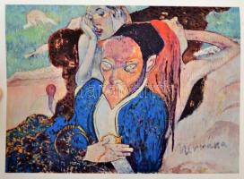 Jean Leymarei, Kampis Antal: Paul Gauguin. Akvarellek, pasztellek és színes rajzok. Bp., 1962, Képző...