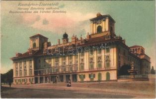1912 Kismarton, Eisenstadt; Herczeg Esterházy székvára, kastély / Residenzschloss des Fürsten Esterházy / castle