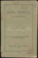 Dr. Szalay József: Deák Ferenc emlékezete. Hódmezővásárhely, 1903, Grossmann Benedek Utóda. Kiadói papírkötés, kopottas állapotban.