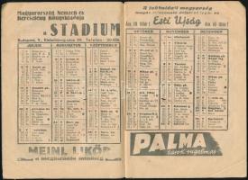 1941 Postakönyv "Boldog újévet kíván a Táviratkézbesítő", füzet, reklámokkal, 32p