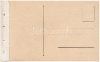 A Magyar Királyi Folyam- és Tengerhajózási Rt. Budapest-Dömösi vonala, térkép / Hungarian river and ...