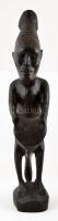 Afrikai faragott fa szobor, m: 50 cm