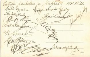 1931 Budapest XII. Wendl István "Pacsirta" vendéglője, étterem kertje pincérekkel. Kútvölg...