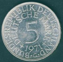 NSZK 1971G 5M Ag T:3 kis ph.