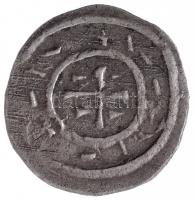 1095-1116. Denár Ag "Kálmán, 4 pont sziglával" (0,41g) T:1- / Hungary 1095-1116. Denar Ag ...