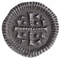 1116-1131. Denár Ag II. István, kisebb érmekép (0,35g) T:1- / Hungary 1116-1131. Denar Ag Stephen II, smaller coin image (0,35g) C:AU Huszár: 76.var, Unger I.: 42.var