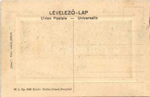 Bonyhád, Polgári kaszinó nyári helyisége, kert. W.L. Bp. 5025. Hoffer József kiadása