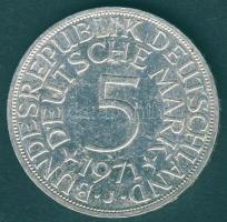 NSZK 1971J 5M Ag T:3 kis ph.