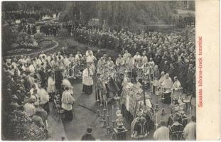 1913 Eger, Samassa bíboros érsek temetése