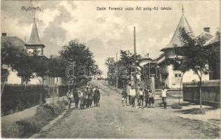 1927 Gyömrő, Deák Ferenc utca, Állami polgári fiú iskola (EK)