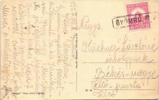 1927 Gyömrő, Deák Ferenc utca, Állami polgári fiú iskola (EK)