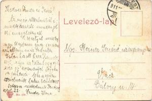 1911 Budapest XII. Zugliget, Szép Ilona vendéglő, Dreher sör  (EK)