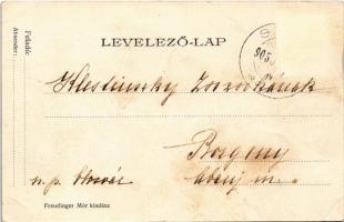 1905 Szond, Sonta; Fő utca. Freudinger Mór kiadása / main street (EK)