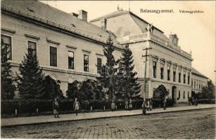 1913 Balassagyarmat, Vármegyeháza. Halyák István kiadása