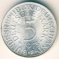 NSZK 1973F 5M Ag T:1/2+