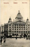1910 Budapest V. Anker palota, Anker Biztosító Társaság, villamos, üzletek (fl)