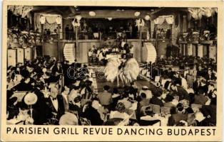 Budapest VI. Parisien Grill Revue Dancing, belső. Paulay Ede utca 35.