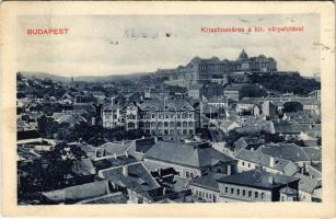 1917 Budapest I. Krisztinaváros a Királyi várral