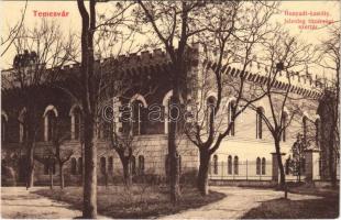 1907 Temesvár, Timisoara; Hunyadi kastély (jelenleg tüzérségi szertár). W.L. (?) 5. / castle (artillery depot)