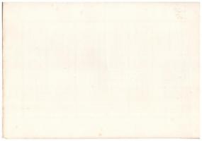 Békés 1924. "Békési Központi Szeszfőző Szövetkezet" névre szóló üzletrészjegye 100K-ról, s...