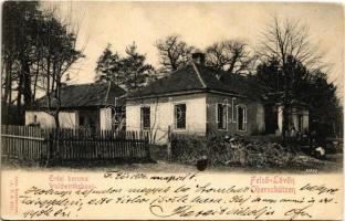 1906 Felsőlövő, Oberschützen; Erdei korcsma / Waldwirthshaus / forest restaurant and beer hall