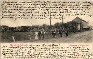 1902 Gyulafehérvár, Karlsburg, Alba Iulia; Gőzmalom és villanytelep. Weisz Bernát kiadása / mill and electric power plant