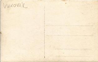 1926 Vukovár, Vukovar; árvíz, víztorony / flood, water tower. photo