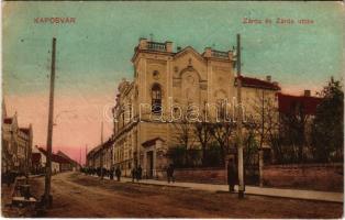 1915 Kaposvár, Zárda és zárda utca