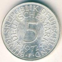 NSZK 1972F 5M Ag T:2-/3+