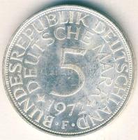 NSZK 1972F 5M Ag T:2/2- kis ph.