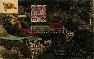 Peitaho, Bergtempel / Mountain temple, german imperialists