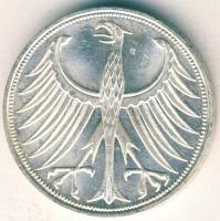 NSZK 1972F 5M Ag T:2/2- kis ph