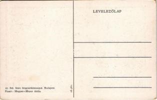 Budapesti 25. Szent Imre öregcserkészcsapat / Hungarian old boys scouts, senior scouts art postcard ...