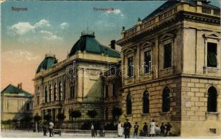 Sopron, Törvényszék. Vasúti Levelezőlapárusítás 12. sz. - 1917.