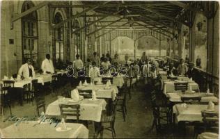 1927 Félixfürdő, Félikszfürdő, Baile Felix; fürdő vendéglő terasza / spa restaurants terrace