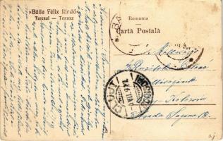 1927 Félixfürdő, Félikszfürdő, Baile Felix; fürdő vendéglő terasza / spa restaurant's terrace