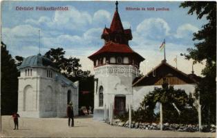 1926 Félixfürdő, Félikszfürdő, Baile Felix; Hőforrás és hűtő pavilon. Engel József kiadása 38. sz. 1917. / spring and cooling pavilion (EK)